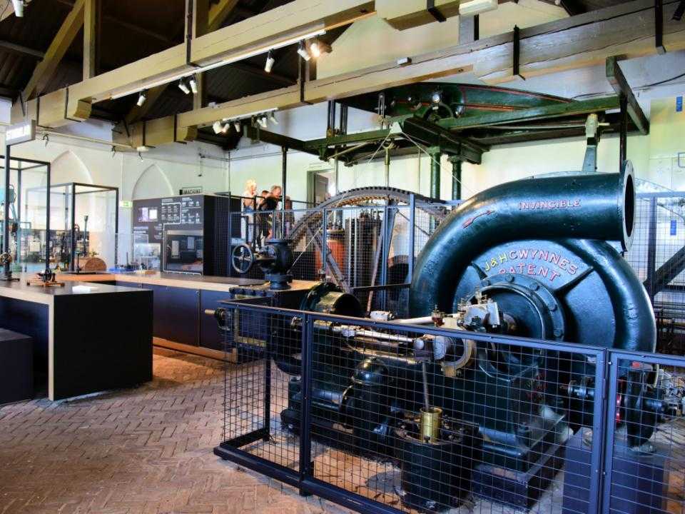 Interior steam pumping station Cruquius