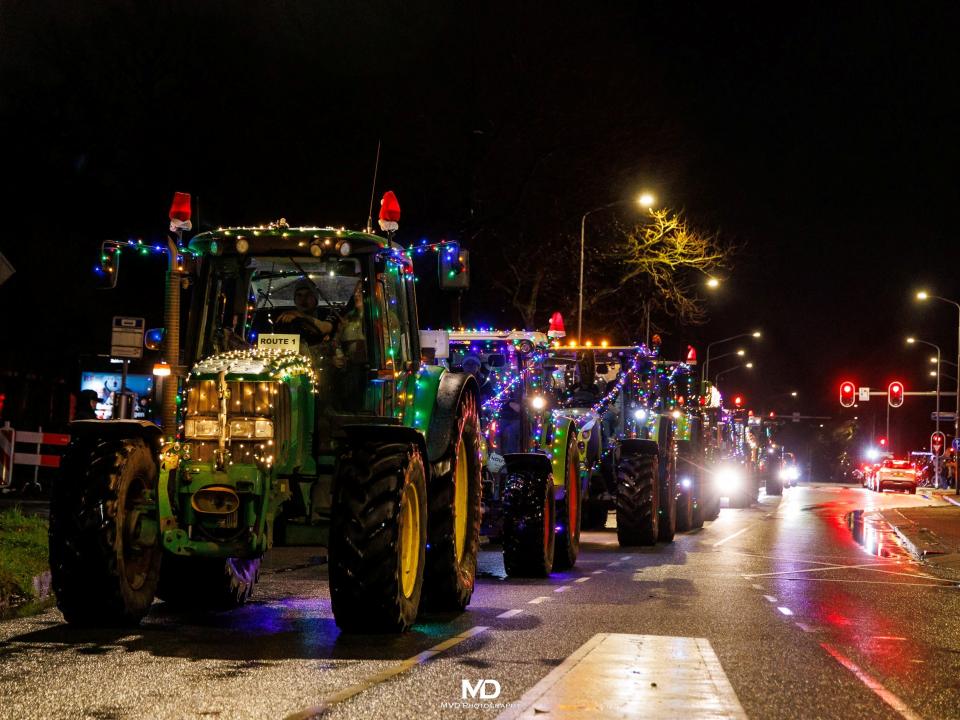 Tractor bij het Trekkertrek Festival