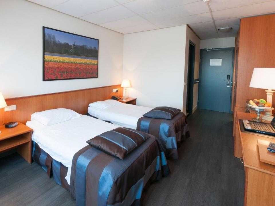 Interieur hotelkamer de Rustende Jager Nieuw-Vennep