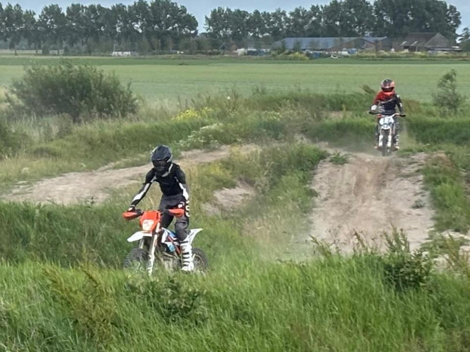 Crossmotoren bij Electric Motorcrosspark