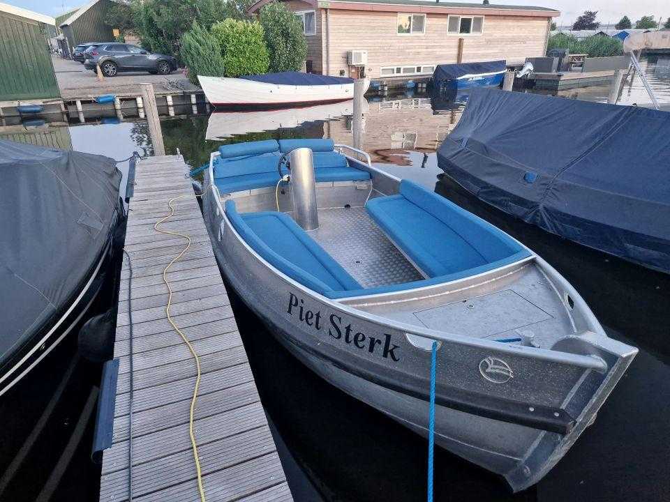 Boot in de haven