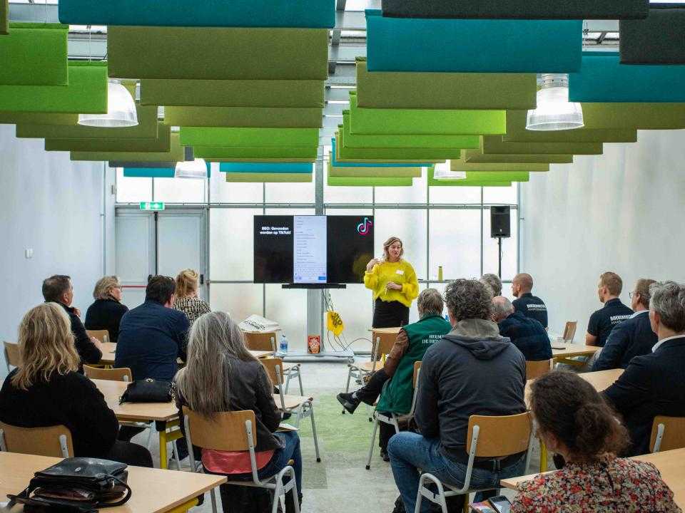 Workshop tijdens de Toerisme & Recreatie TOP Haarlemmermeer