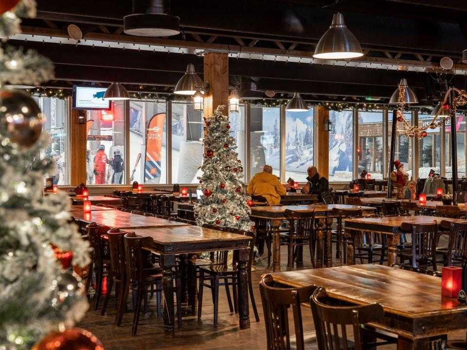 Restaurant bij SnowWorld Amsterdam