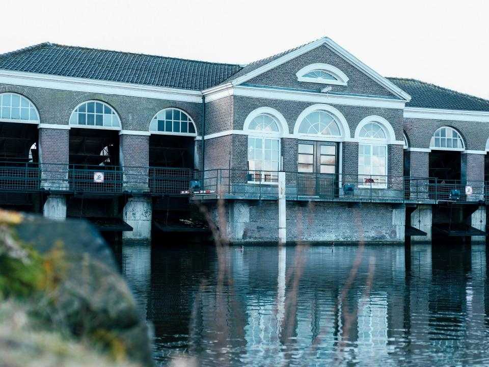 Exterior of steam pumping station Halfweg