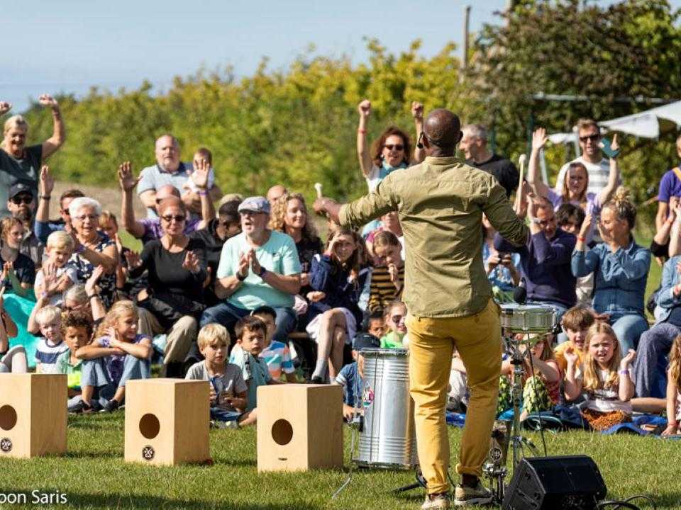 Optreden bij de Grazende Zwaan