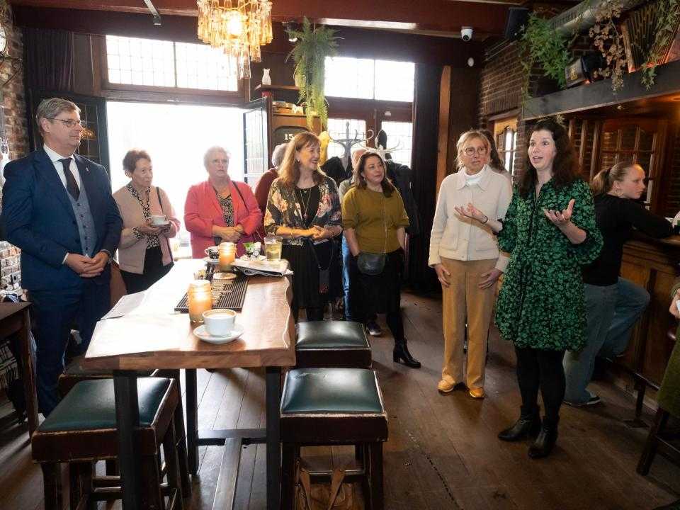 Onthulling Borden Historie Spaarndam 