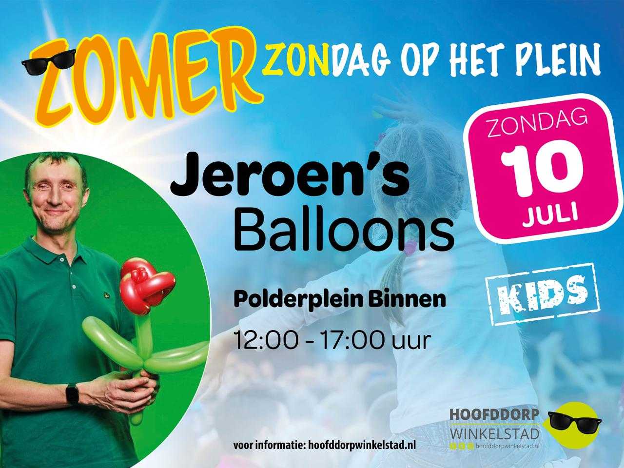 Jeroen's balloons flyer