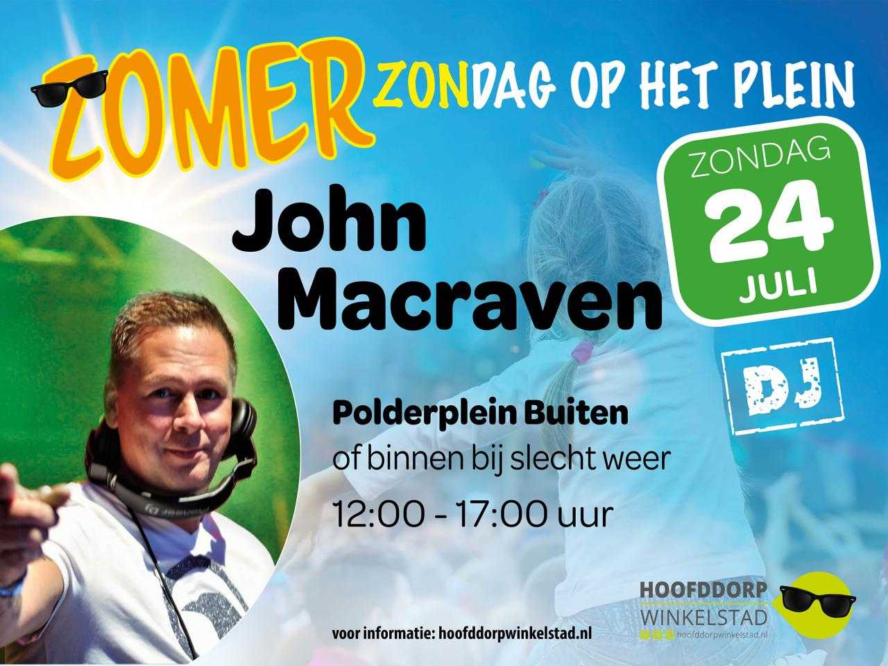John dj zomer flyer