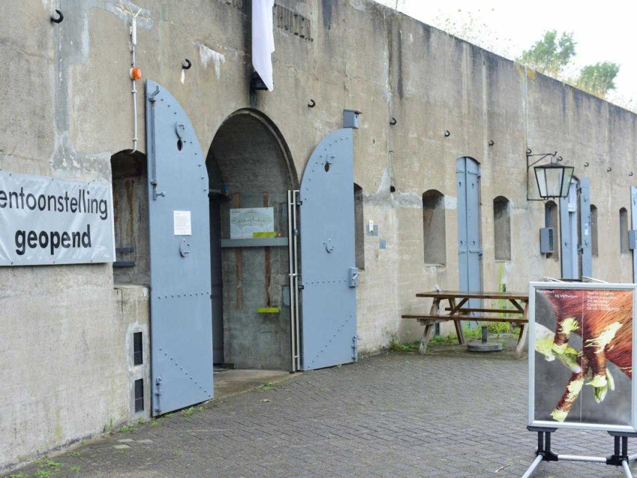 Entree van Fort Vijfhuizen