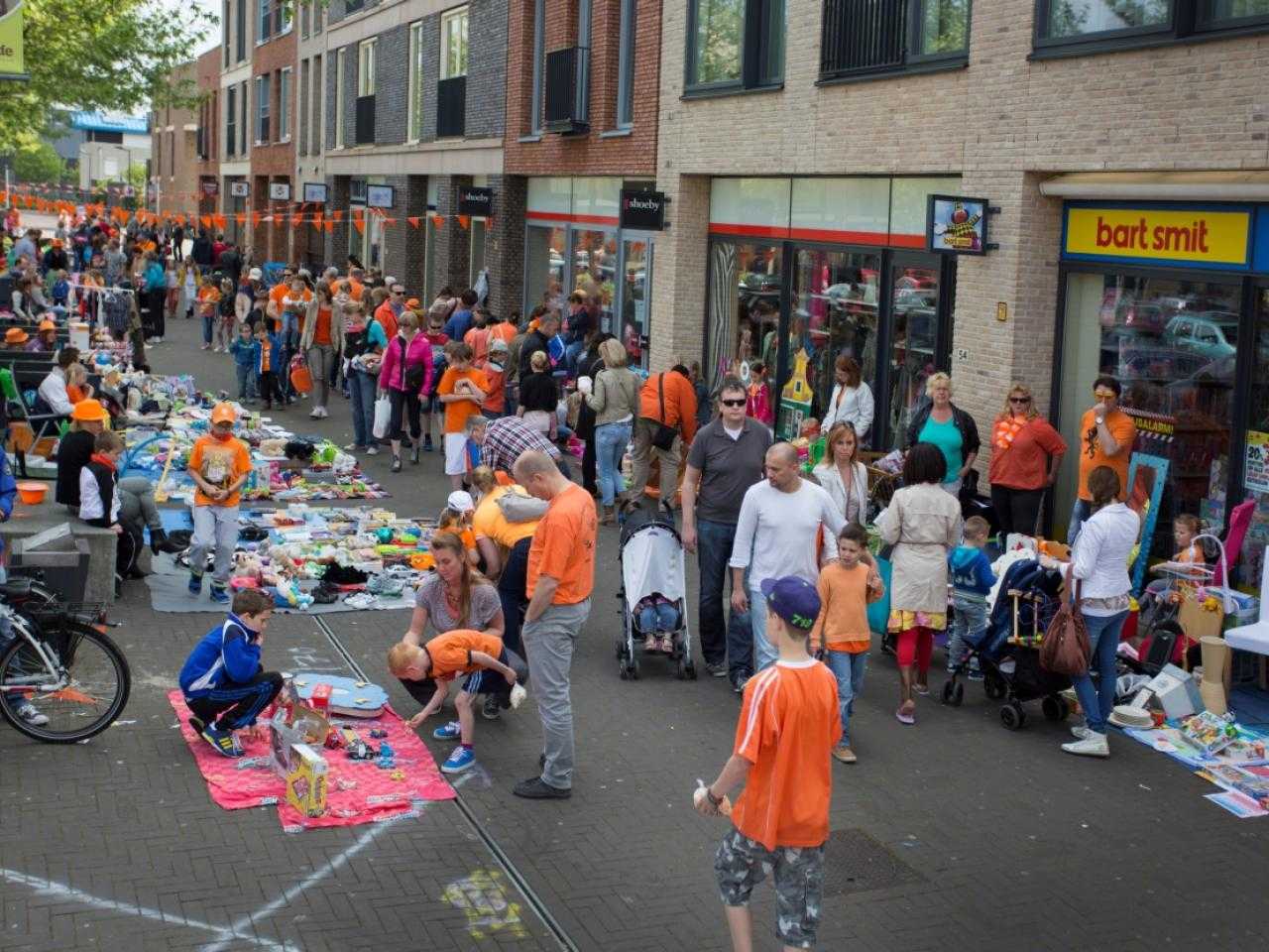 King's Day in the Floriande shopping center