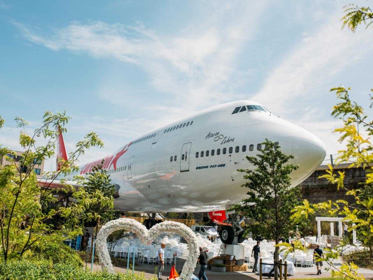 Photo Corendon hotel near Badhoevedorp. Here is a Boeing 747.