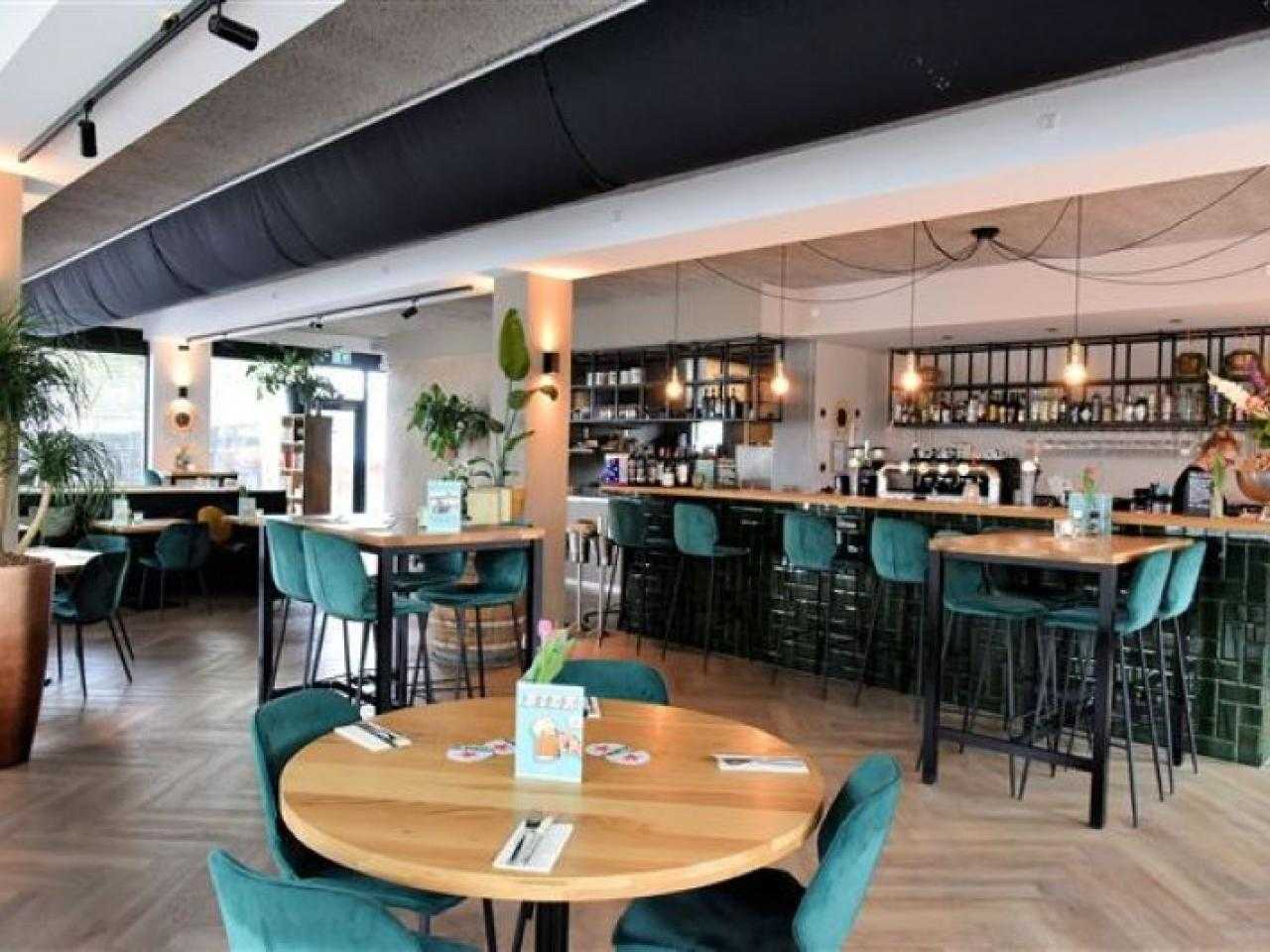 Binnenkant van Grand Café Hans