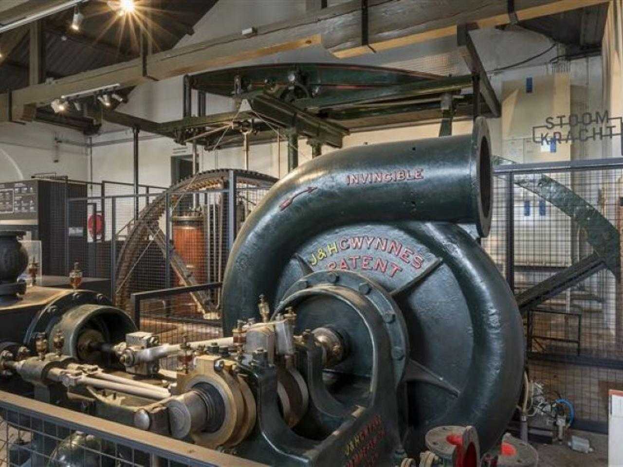 Foto van binnenkant Cruquius Museum