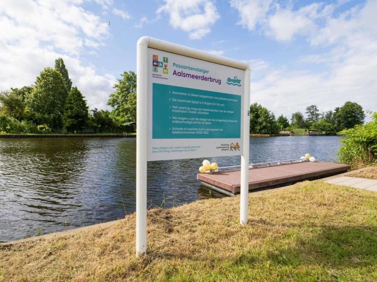 Passantensteiger in Aalsmeerderbrug