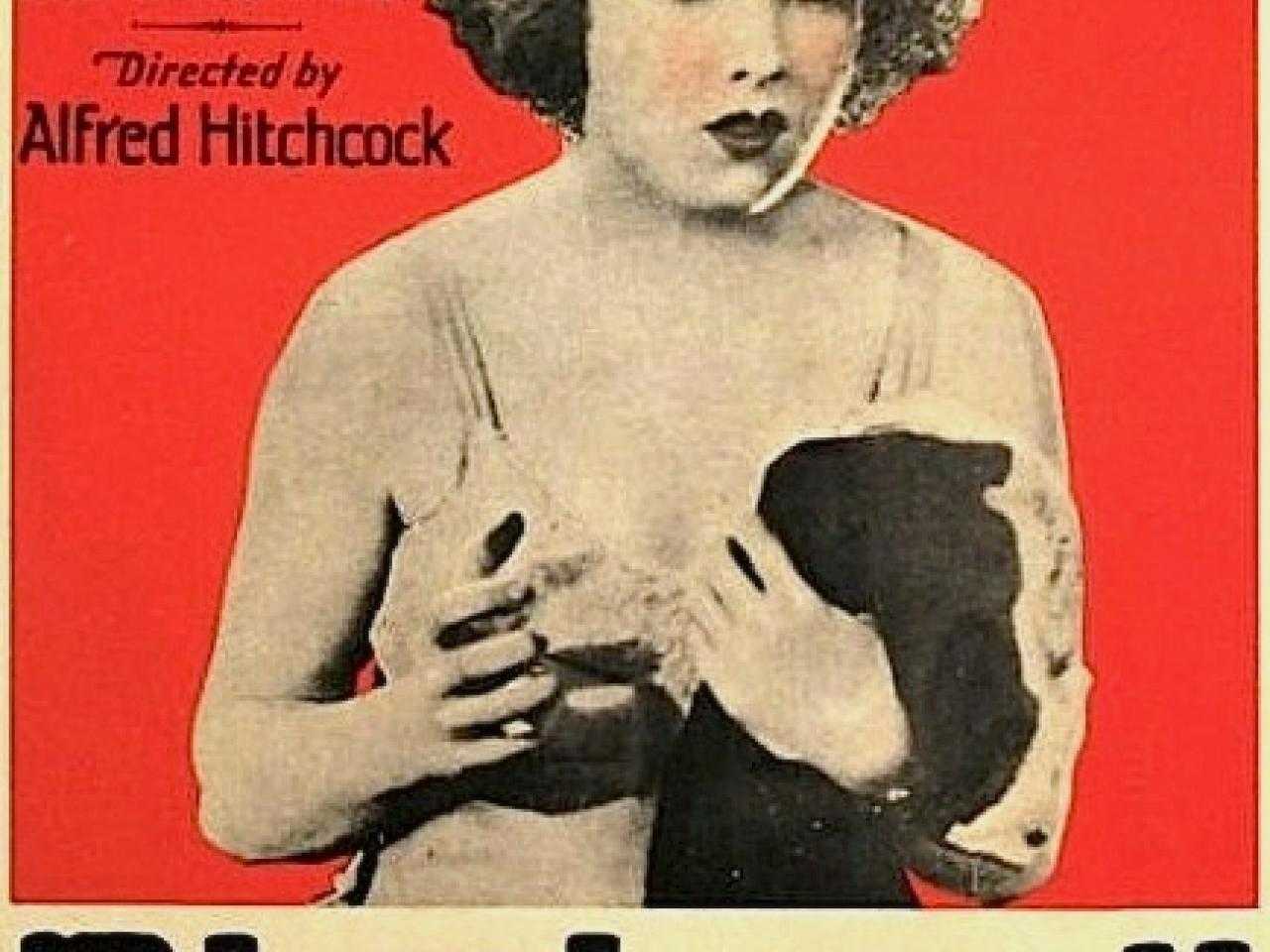 Poster Blackmail uit 1929