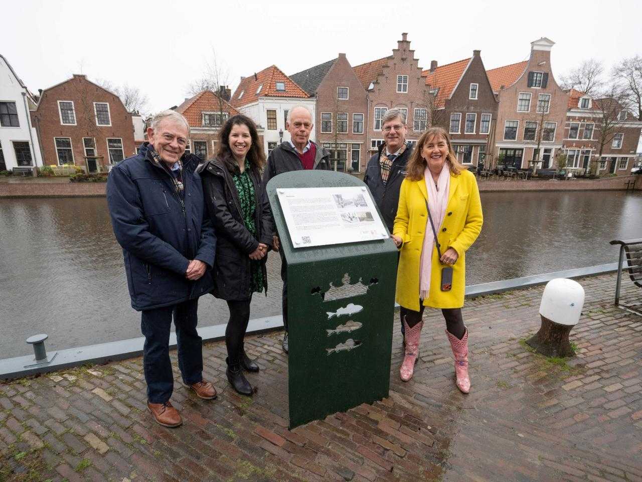 Onthulling Borden Historie Spaarndam 