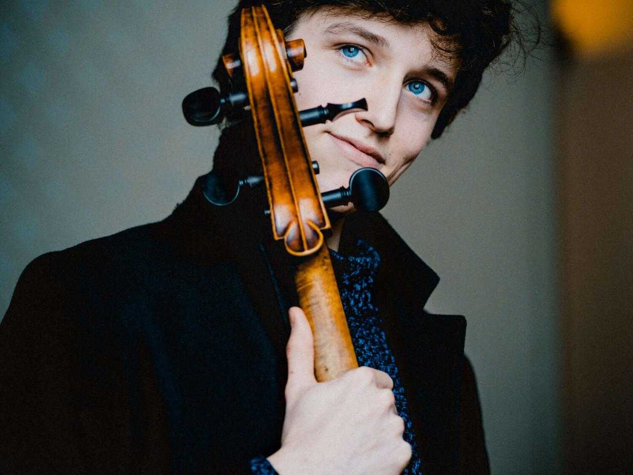 Cello in hand