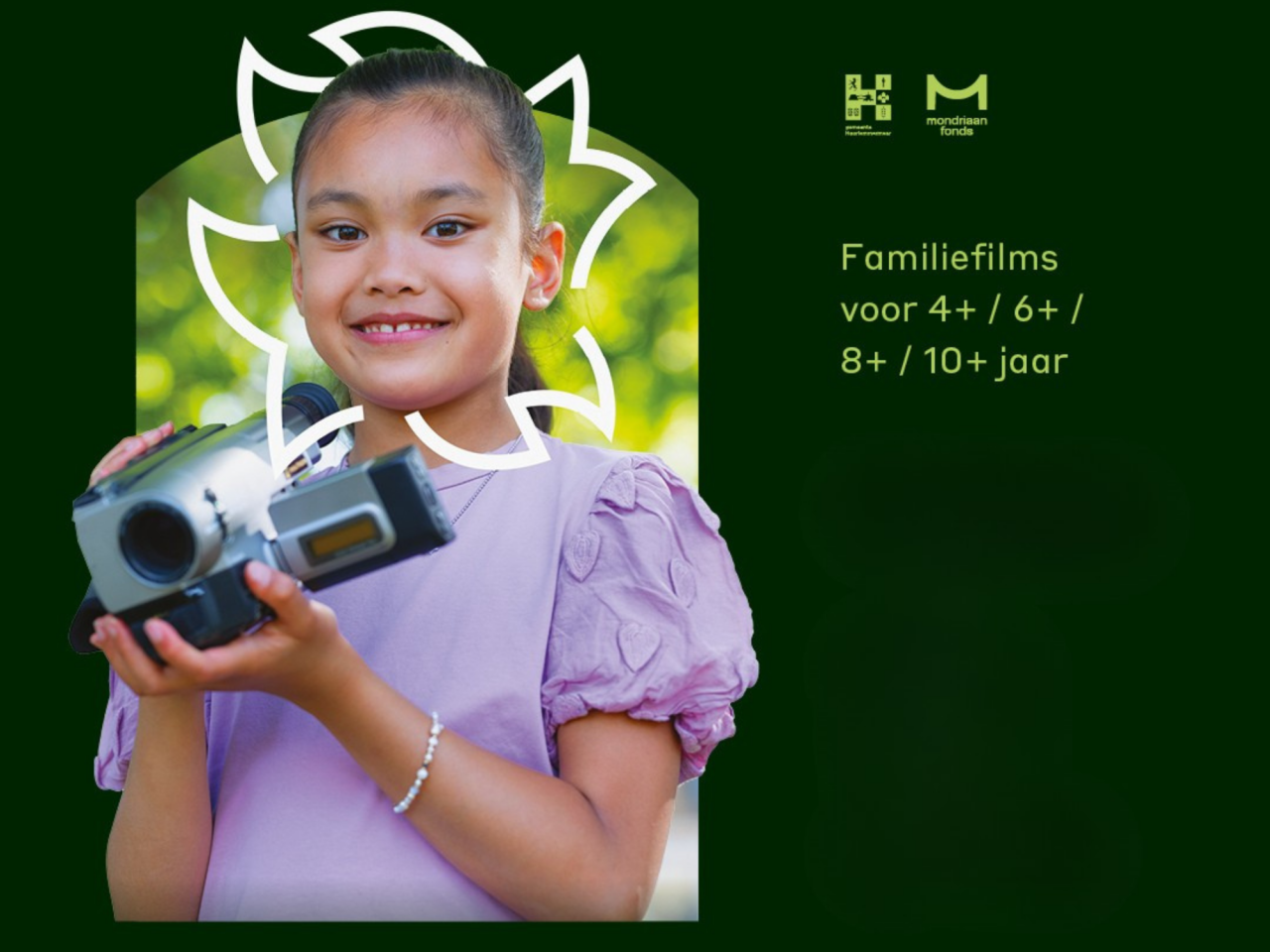 Flyer Cinekid filmfestival