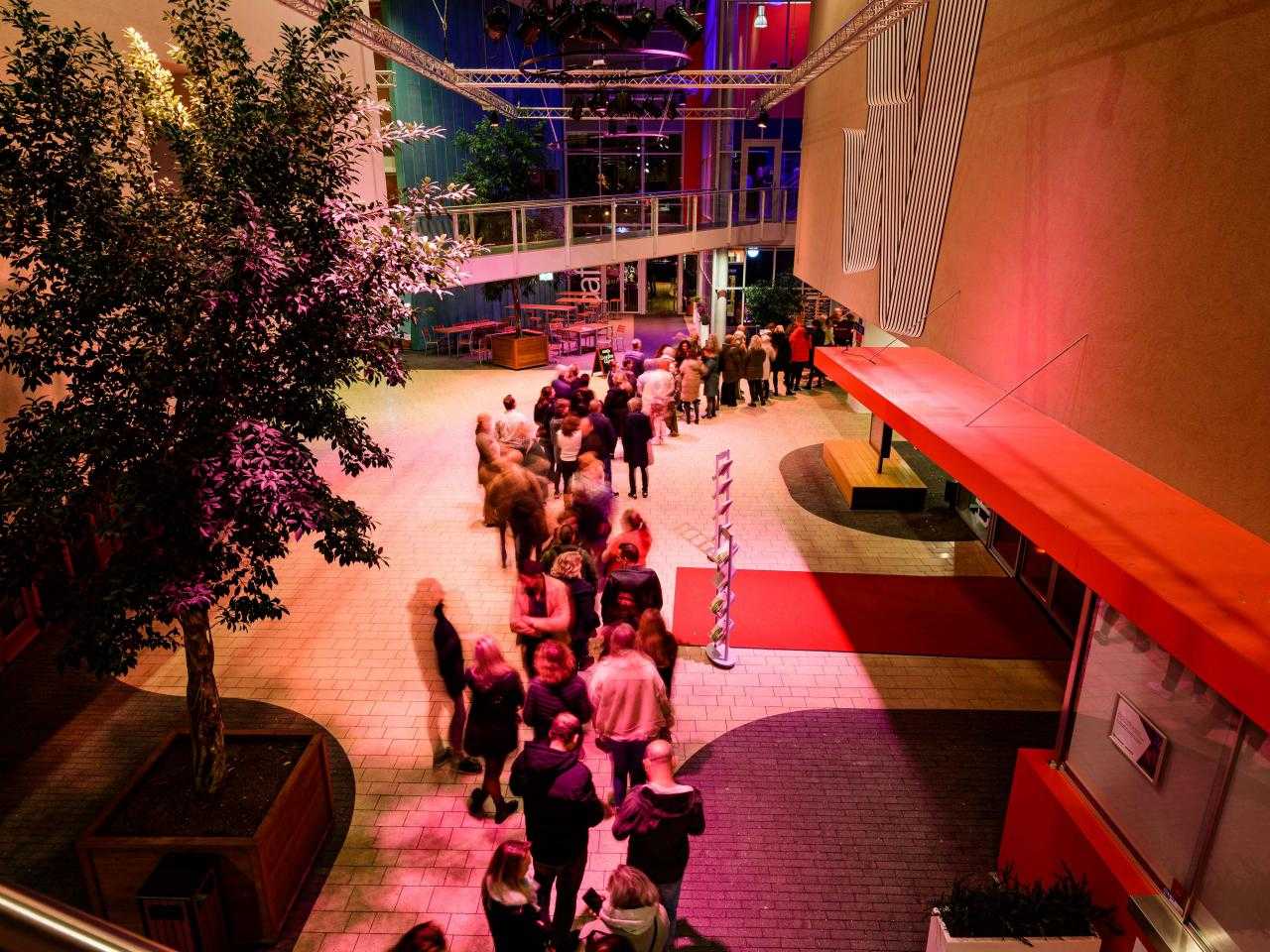 Atrium van C.