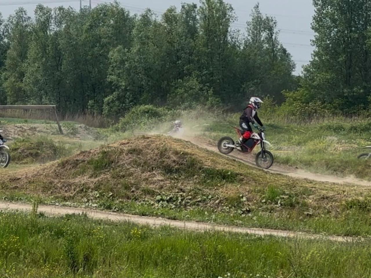 Crossmotoren bij Electric Motorcrosspark