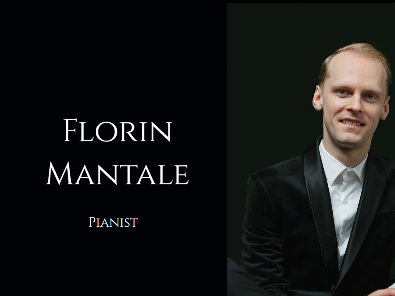 Portretfoto van Florin Mantale