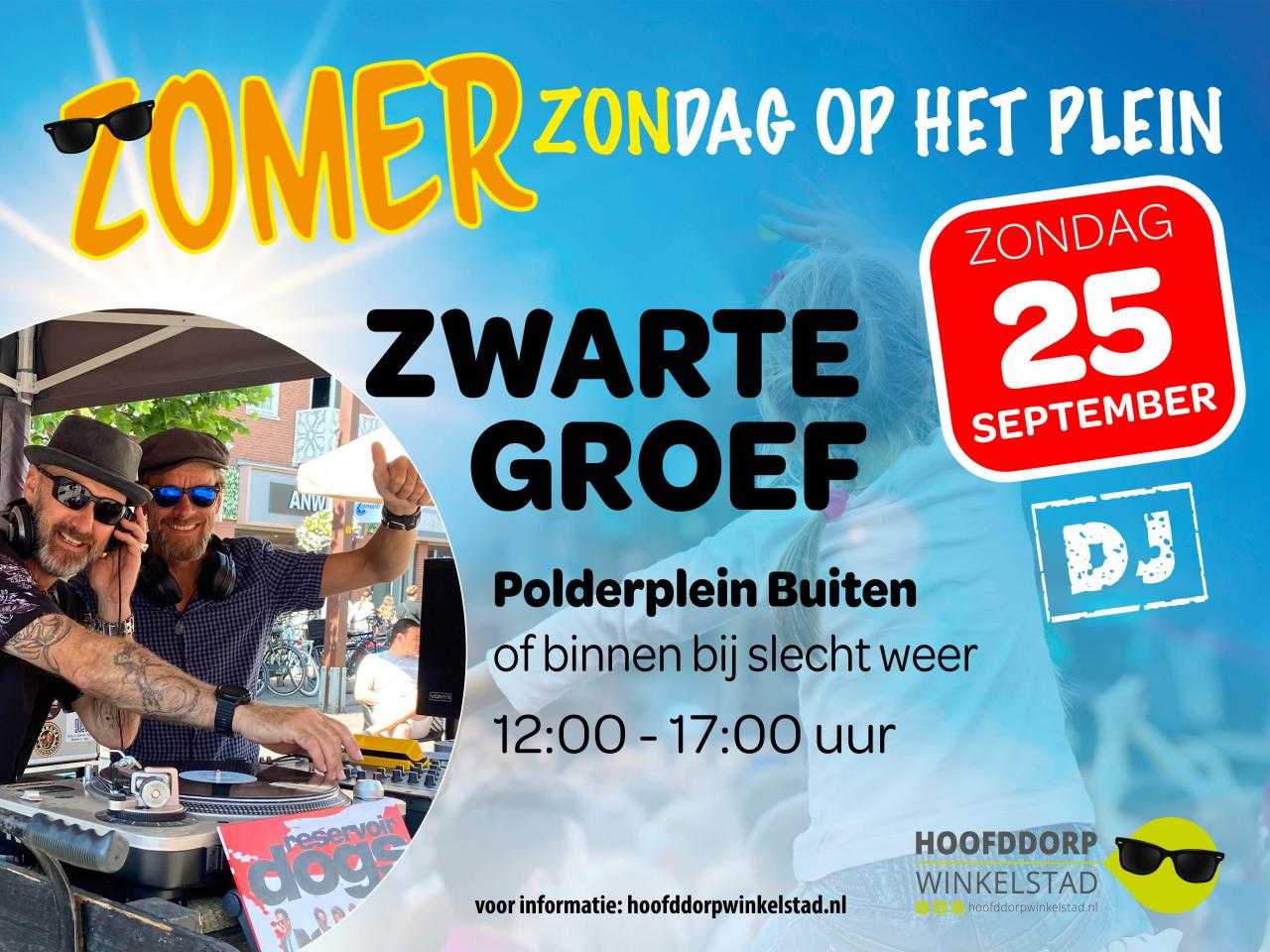 Poster Zwarte Groef