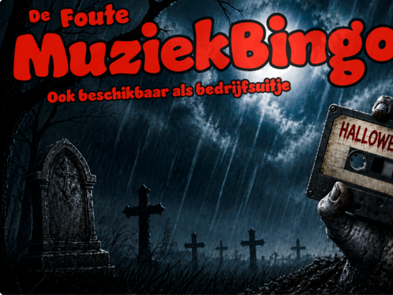Poster Halloweenbingo