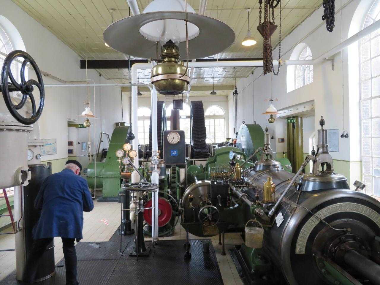 Machines in Stoomgemaal Halfweg