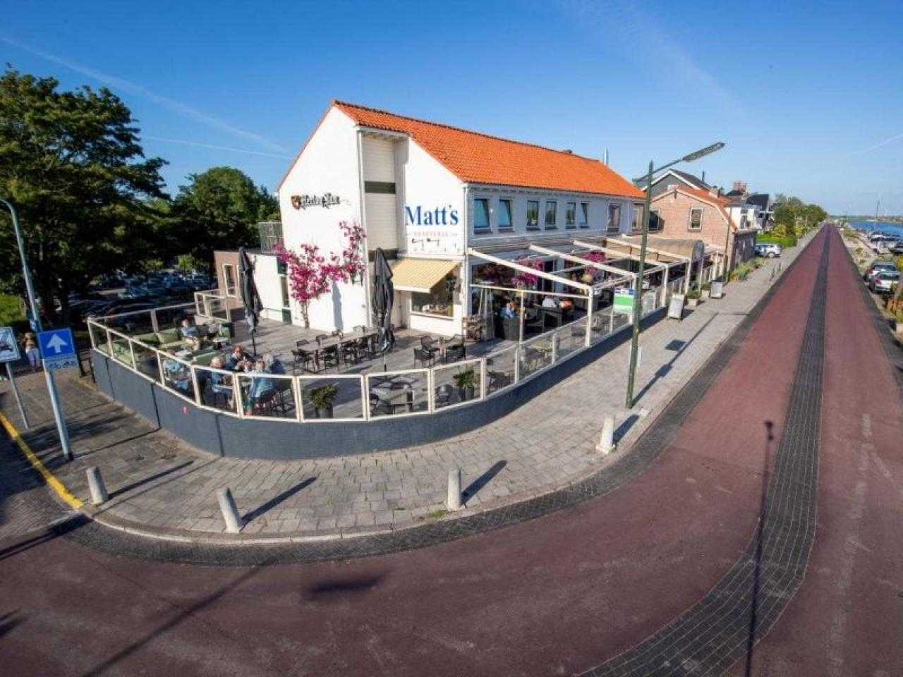 Buitenkant Brasserie Matt's