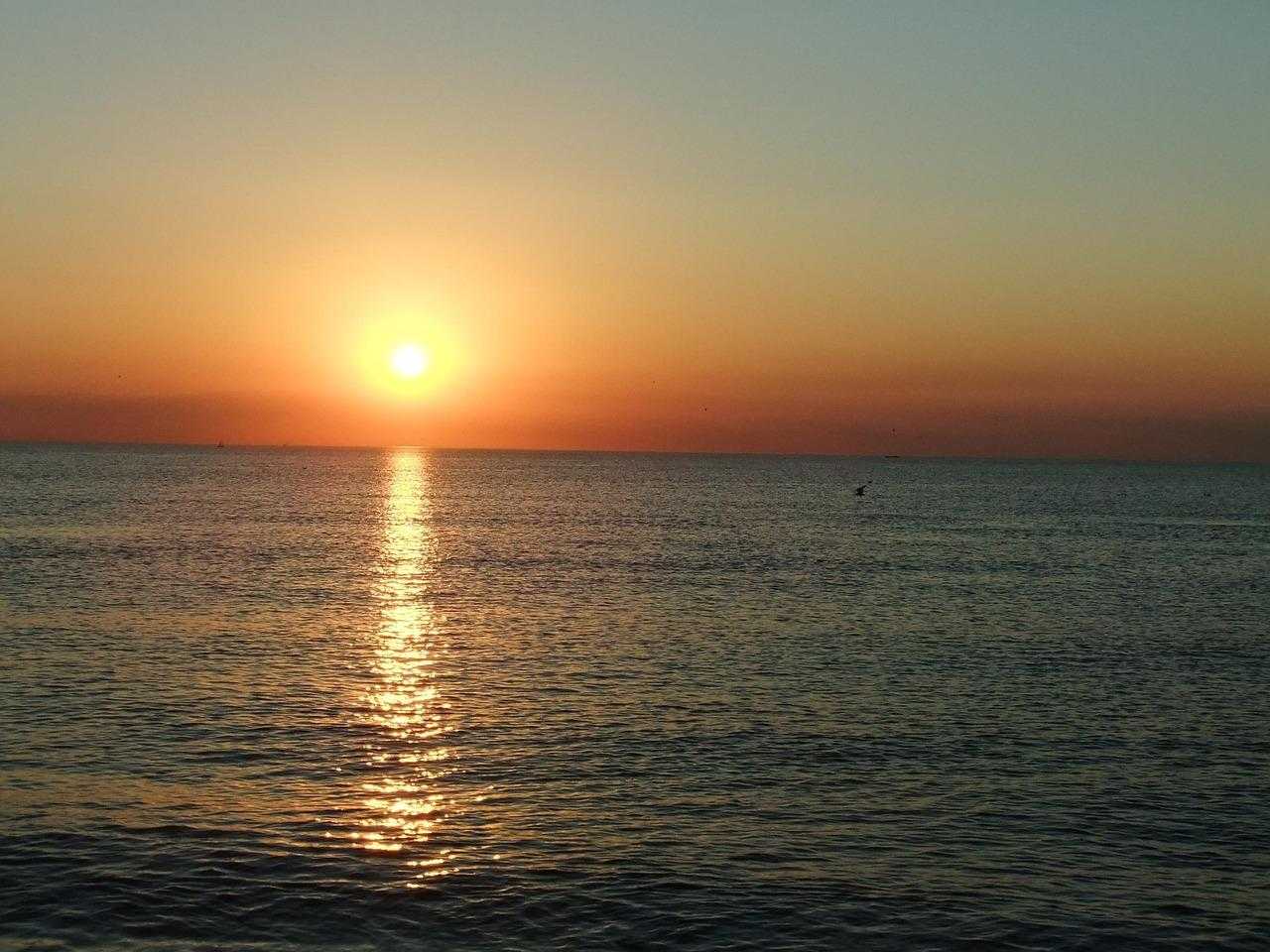 zonsondergang