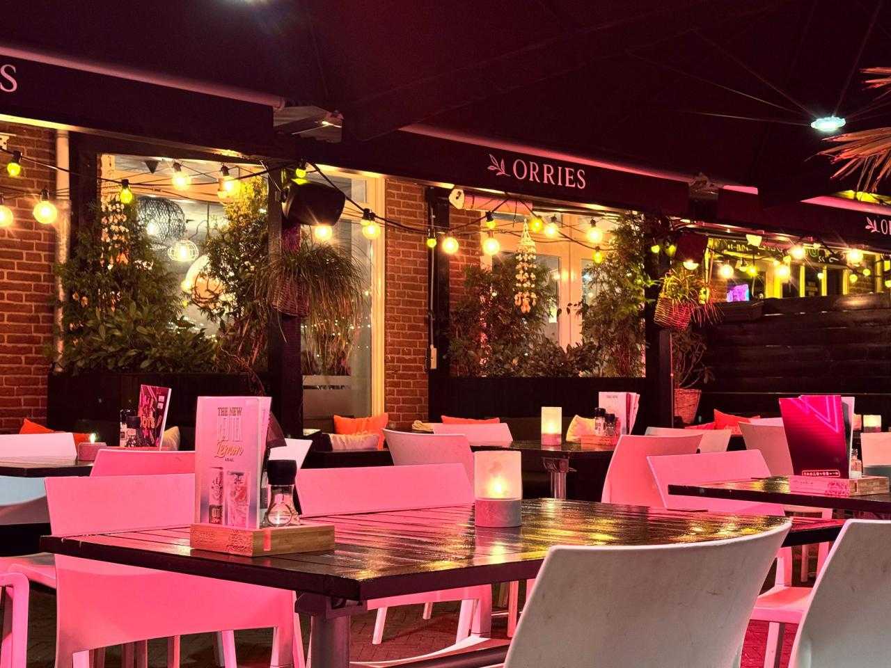 Terras restaurant Orries