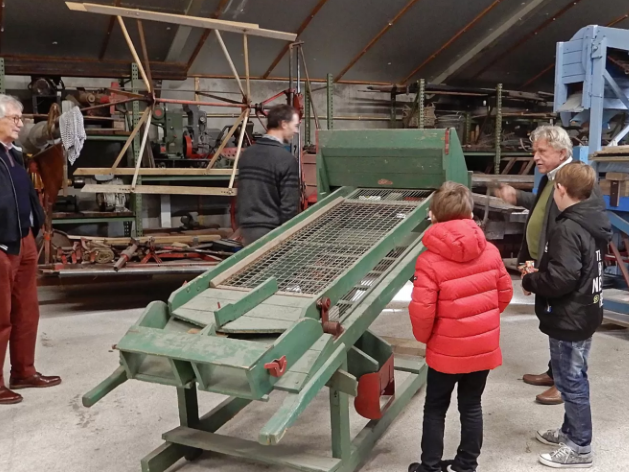 Kijkje in de Polderschuur