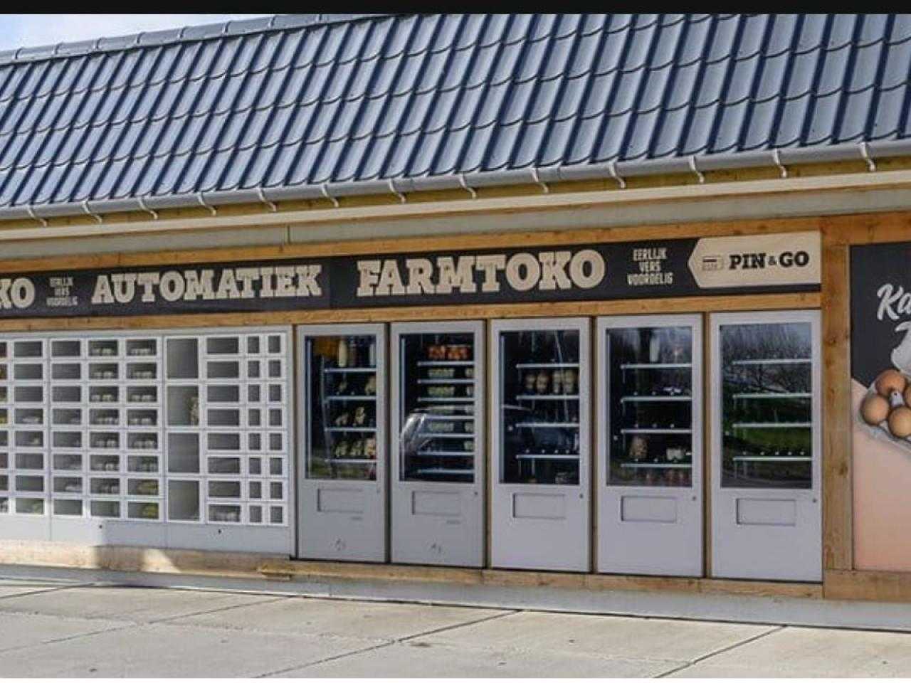 Voorkant gebouw Farmtoko