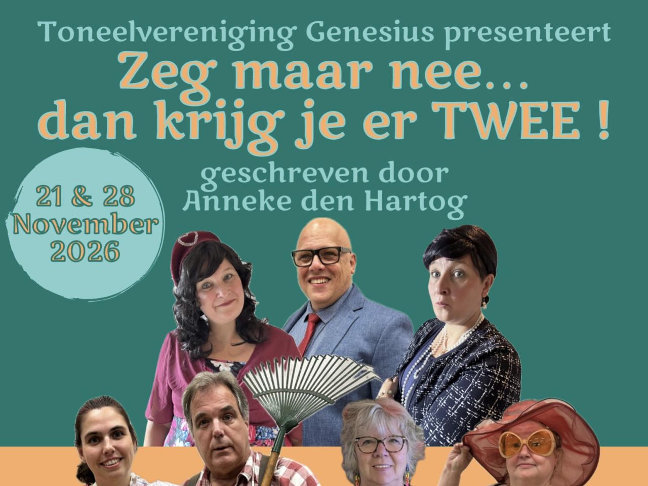 Poster voor de voorstelling