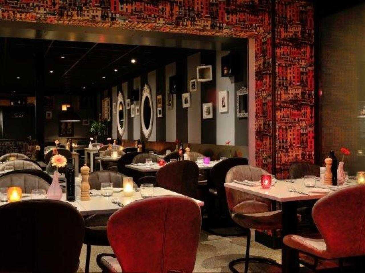 Gezellig restaurant binnen