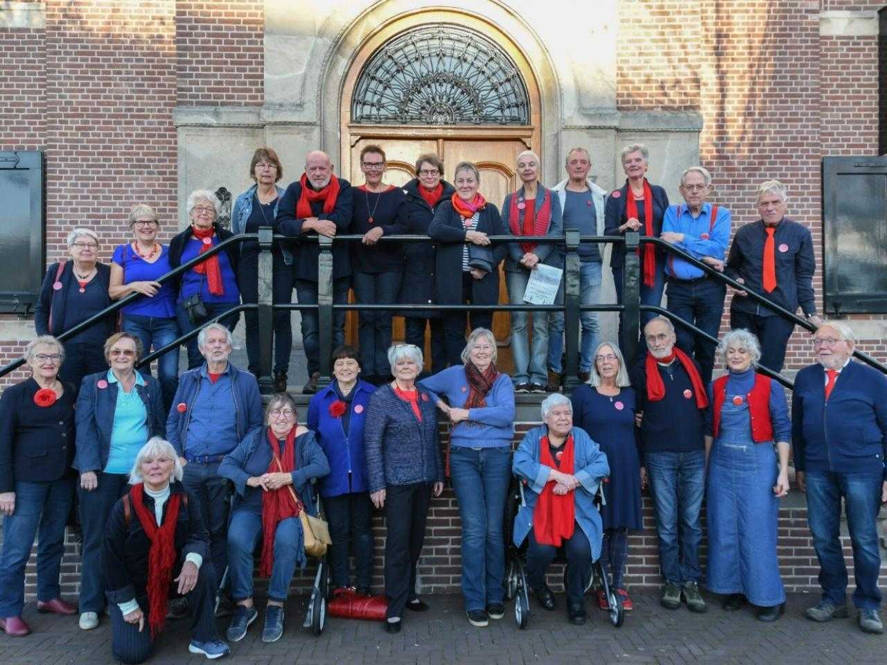 Het koor Morrend Volk