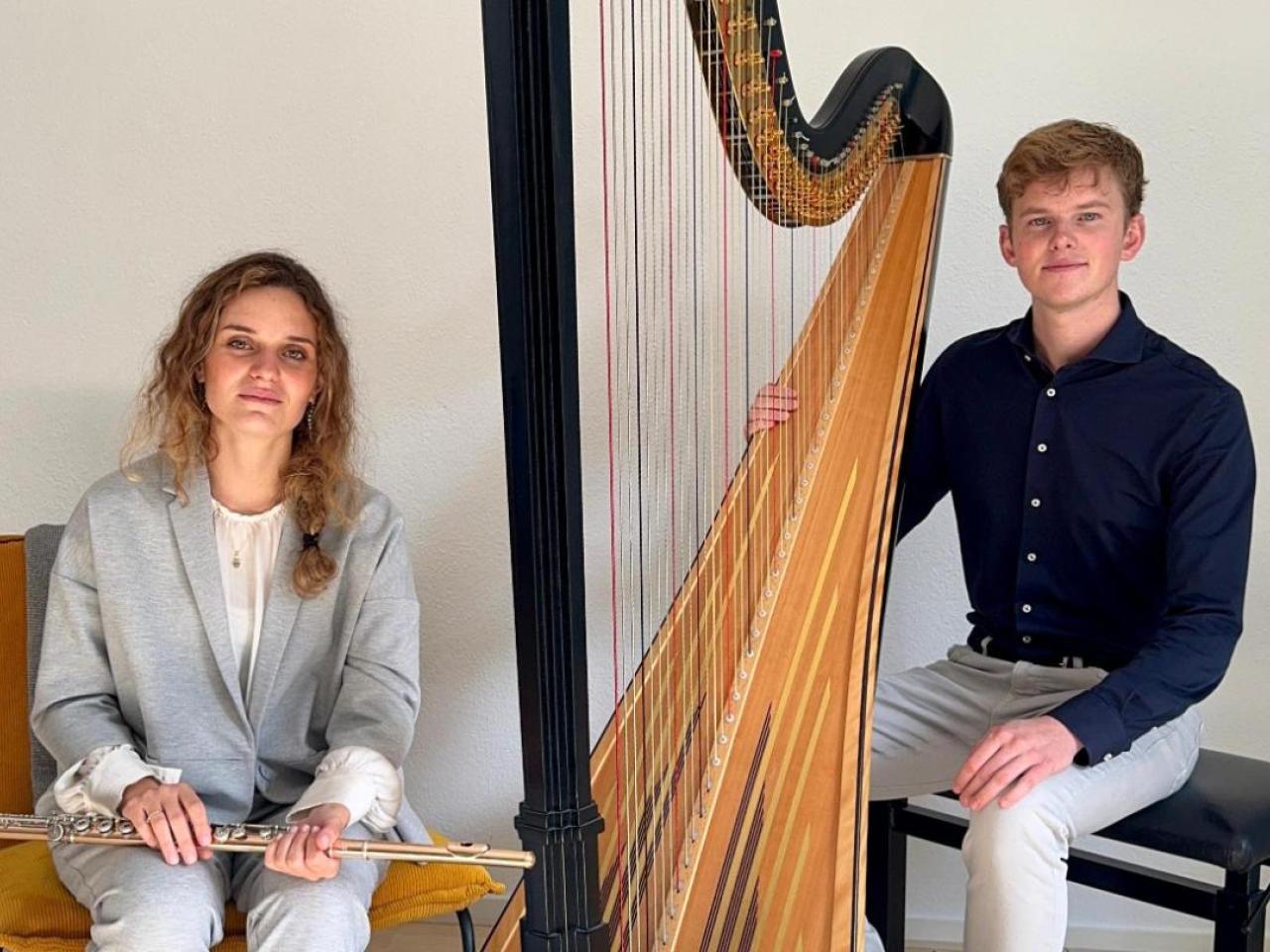 Portetfoto van het duo