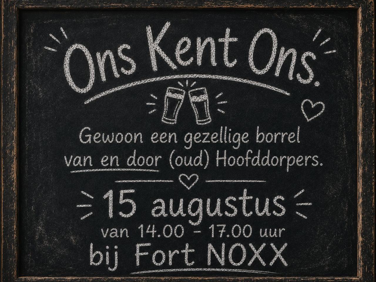 flyer borrel