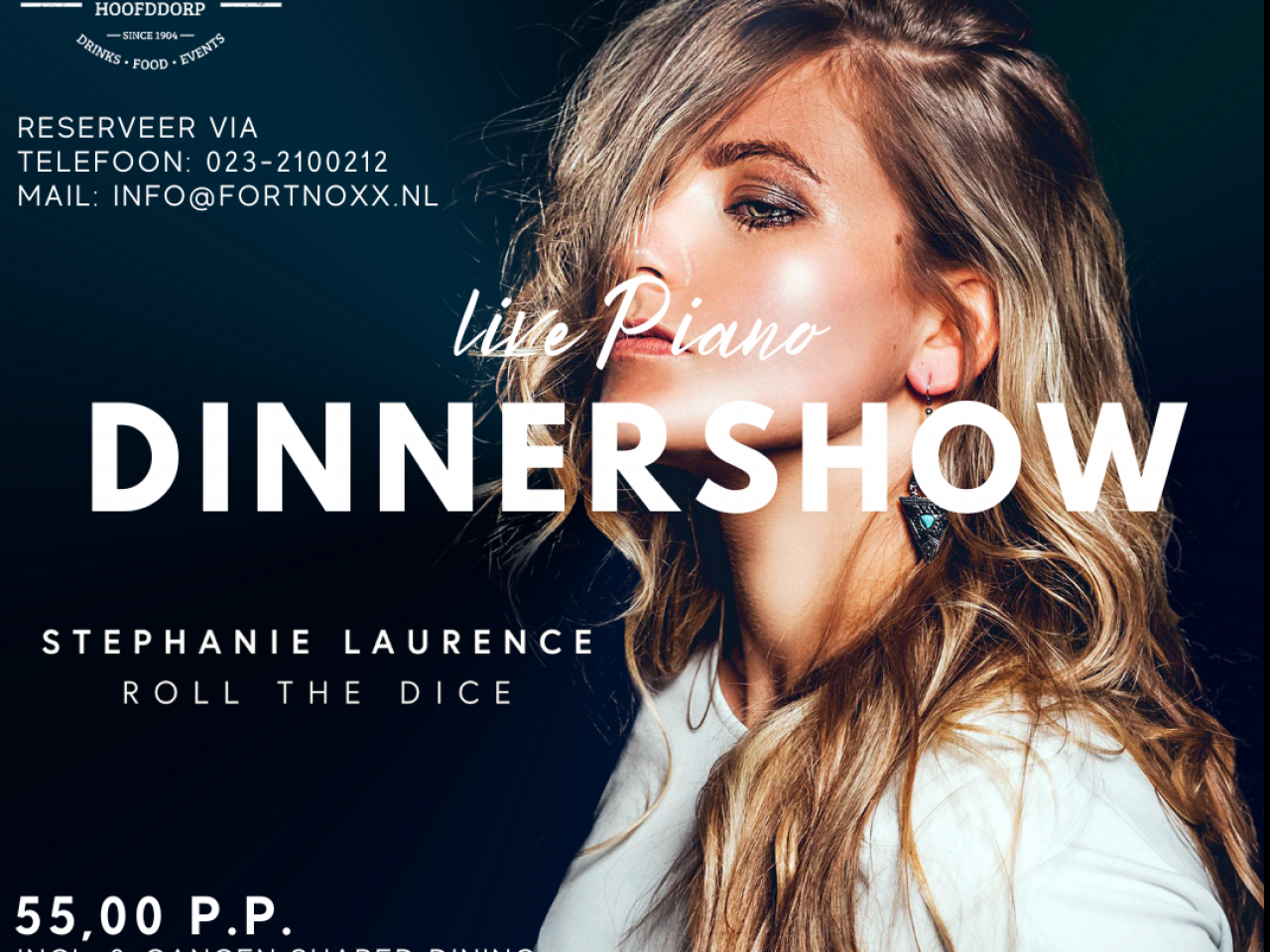 Dinnershow flyer