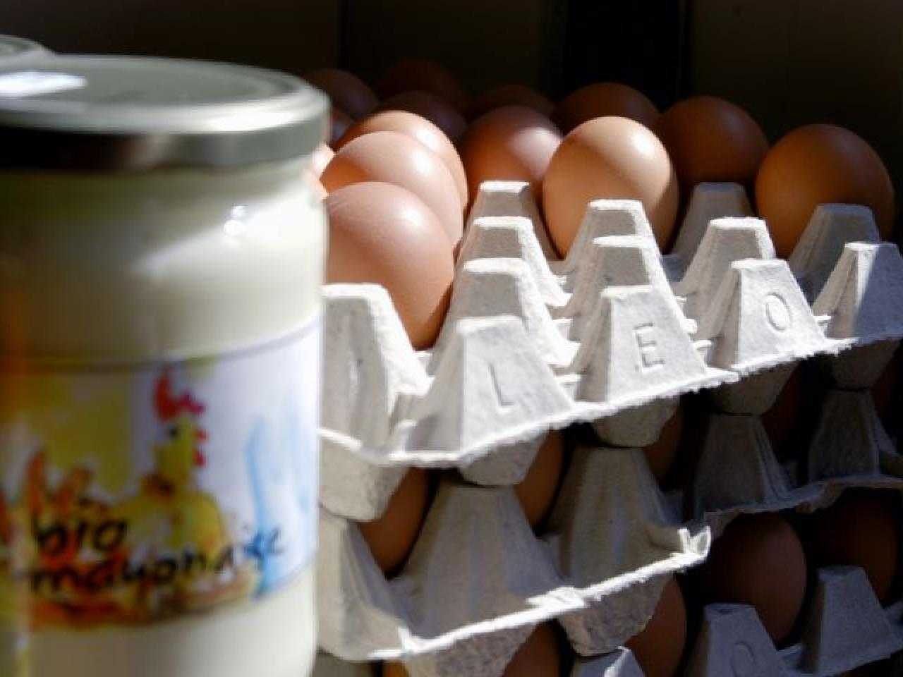 Eieren en mayonaise