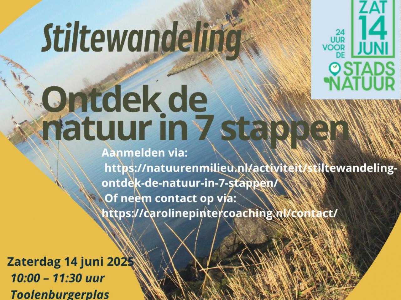 Flyer van wandeling