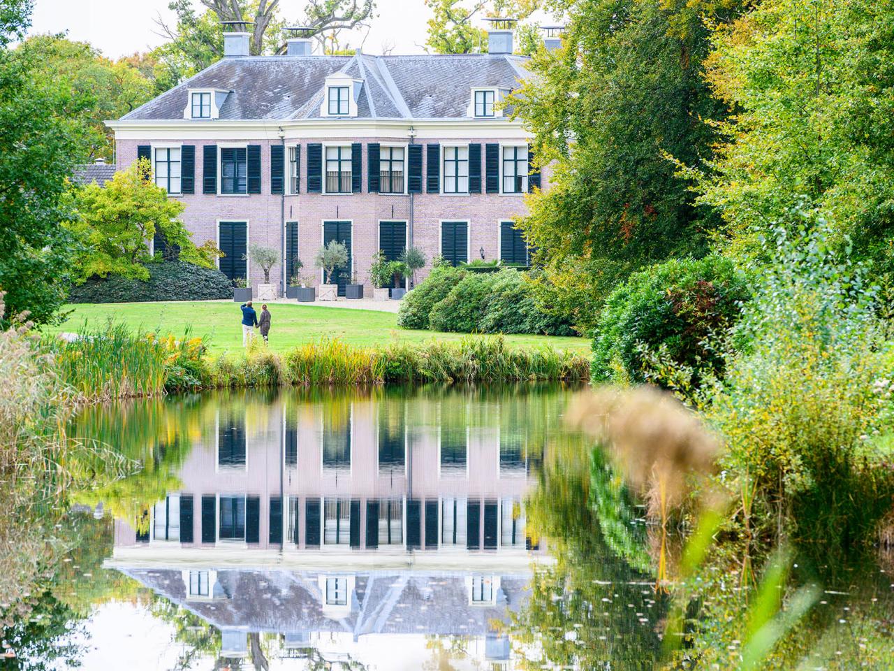mooi huis in de natuur