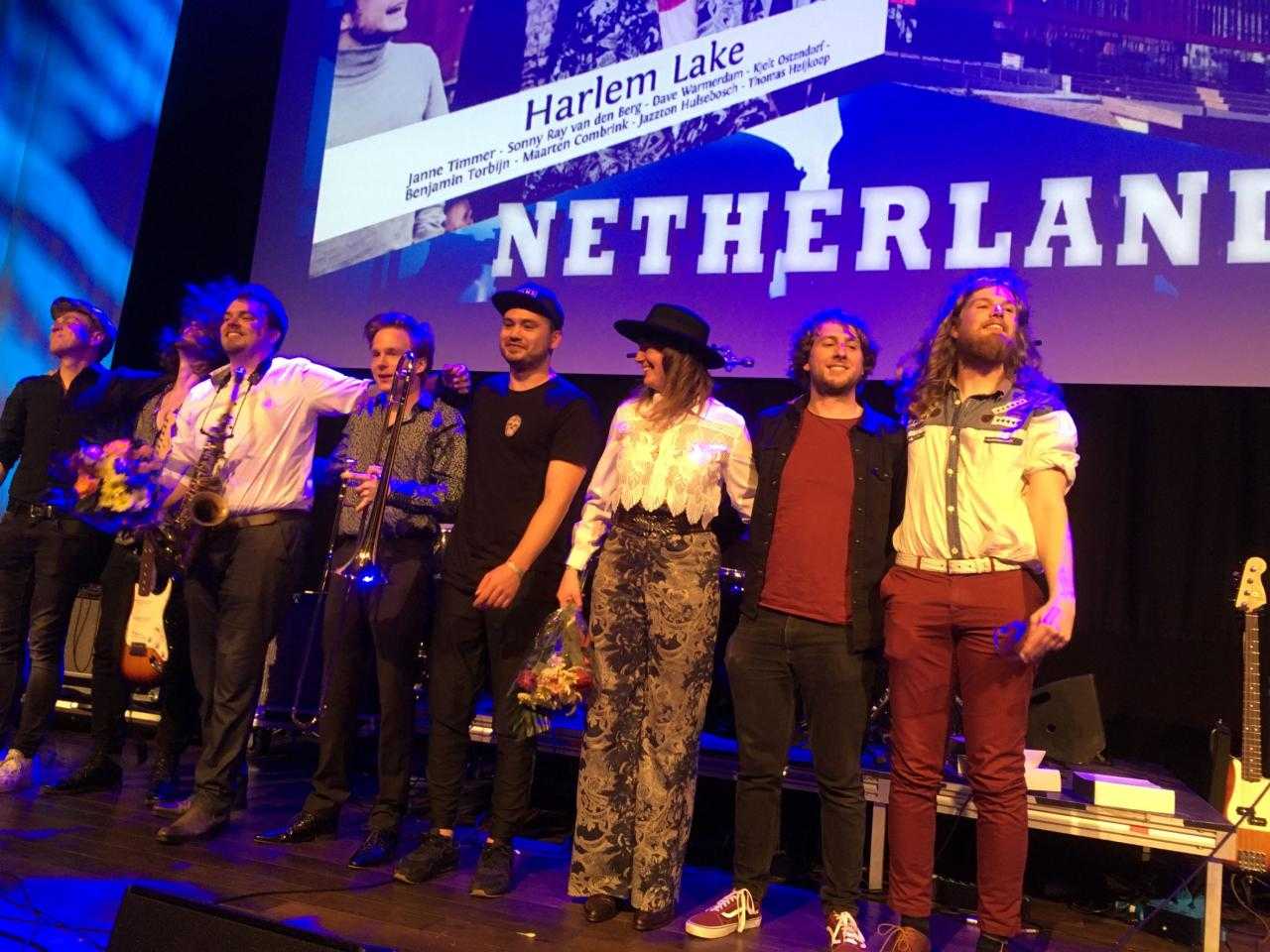 Dutch Blues Challenge podium