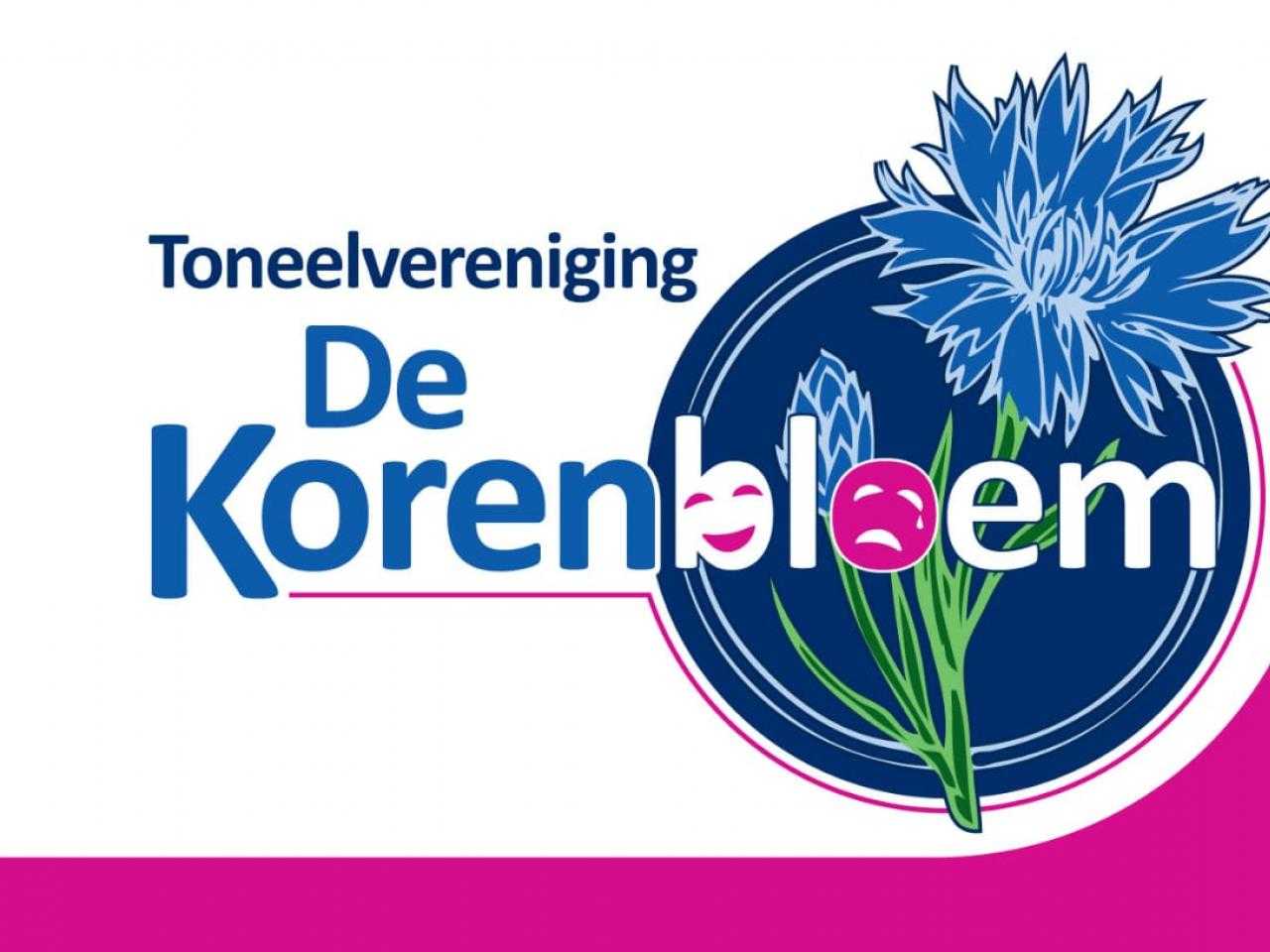 Flyer van toneelvereniging de Korenbloem