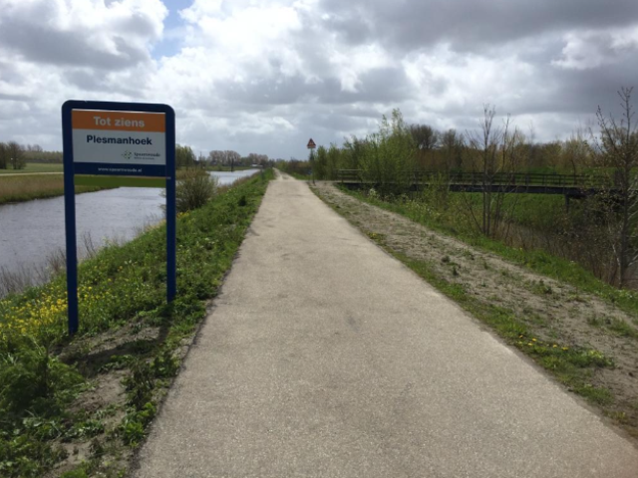 Fietspad op de Geniedijk