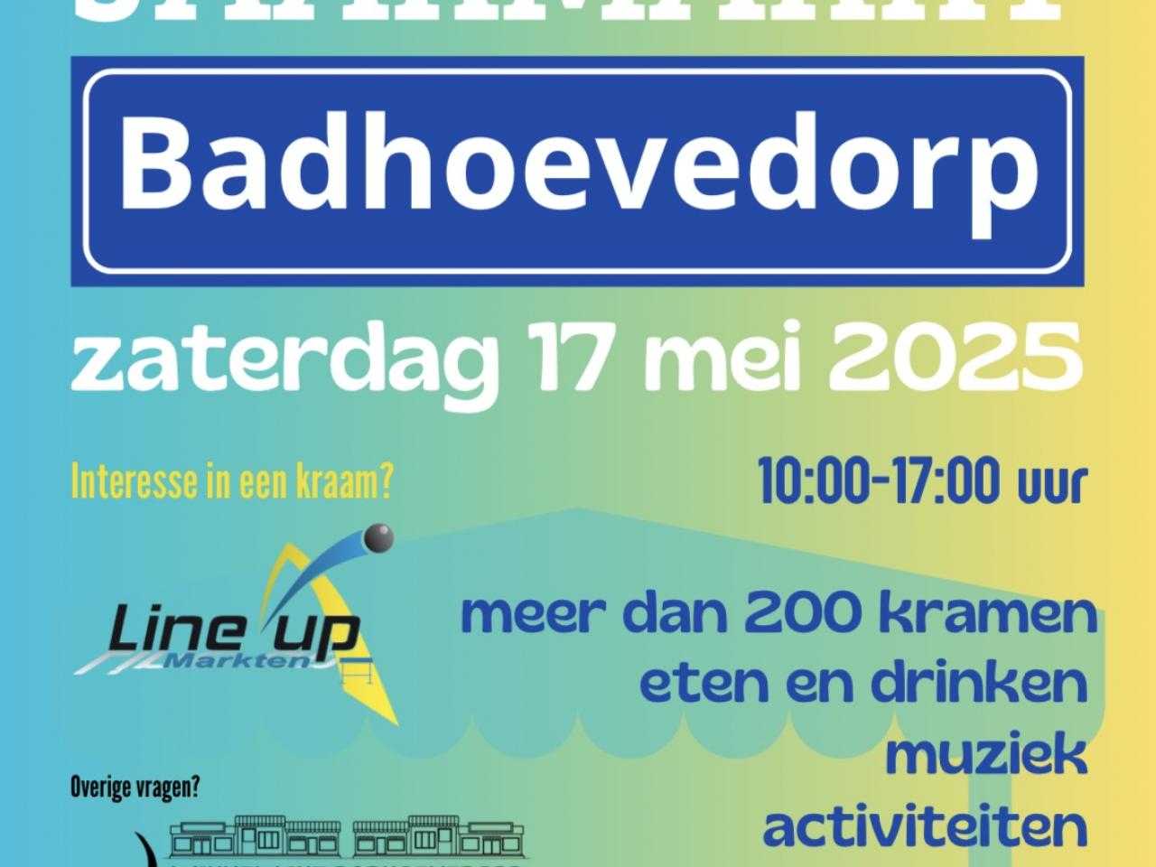 Jaarmarkt Badhoevedorp flyer