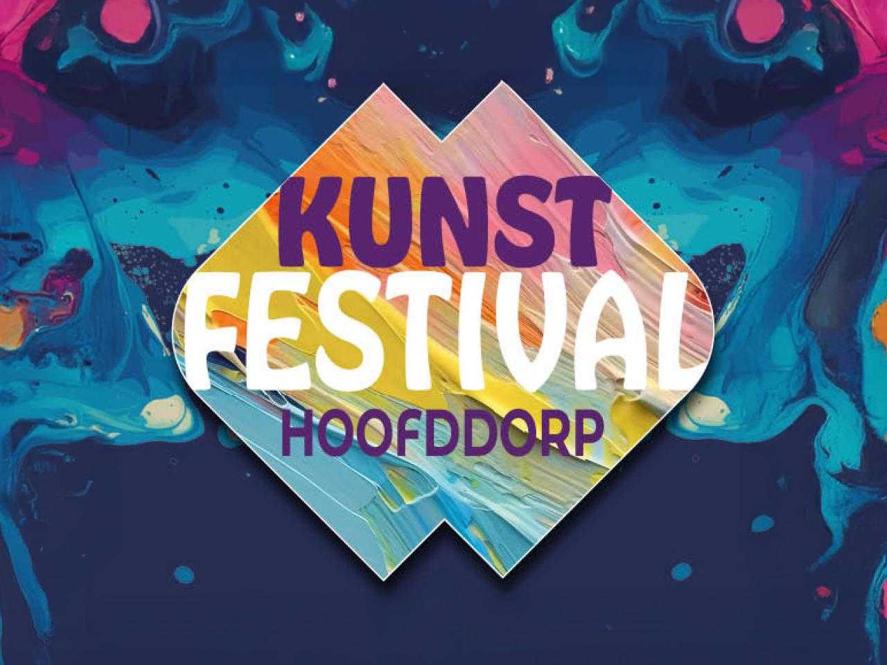 Flyer kunstfestival hoofddorp