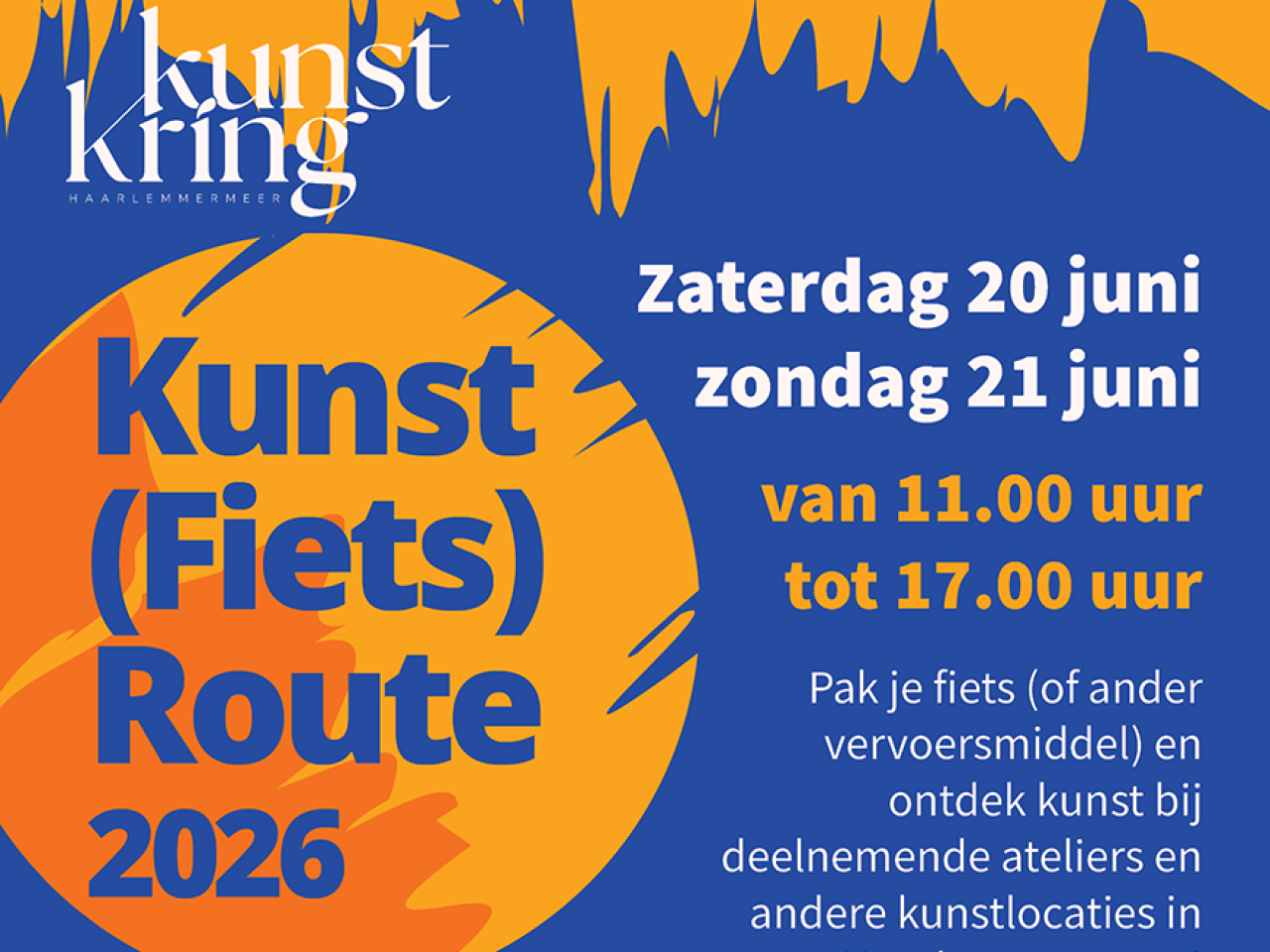 Kunst fiets route