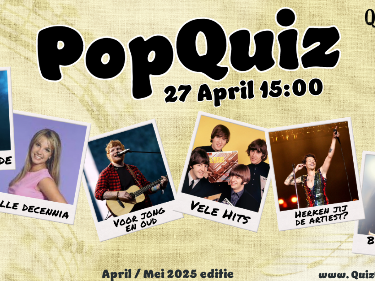 Flyer Popquiz