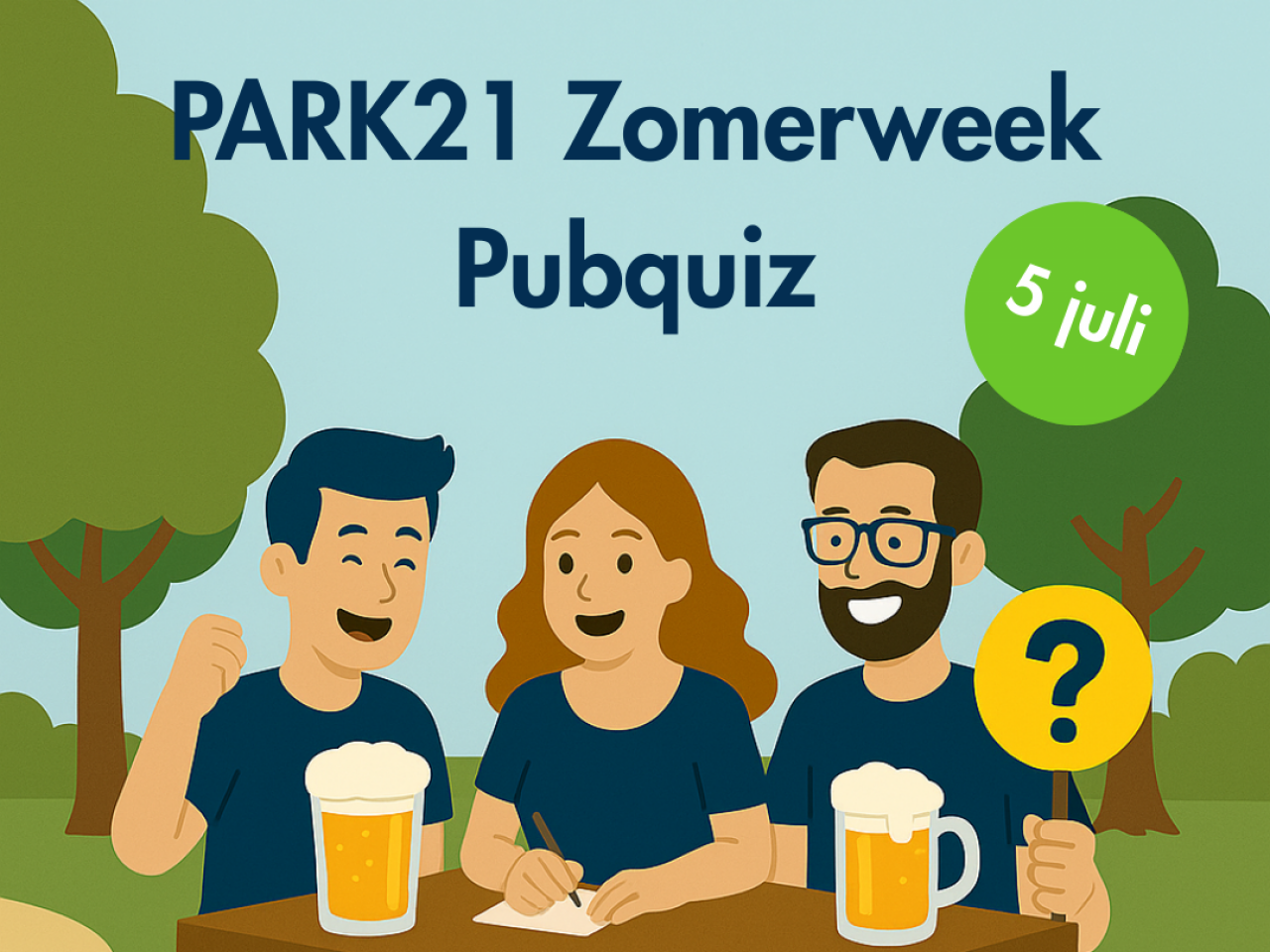 Flyer Zomerweek Park21